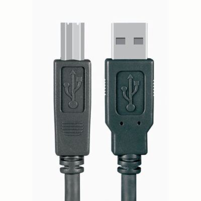 Litze USB A auf B Nickel 1,8m