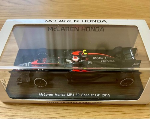 Spark 1/43 McLaren Honda MP4-30 2015 Spanish GP Jenson Button F1 Car