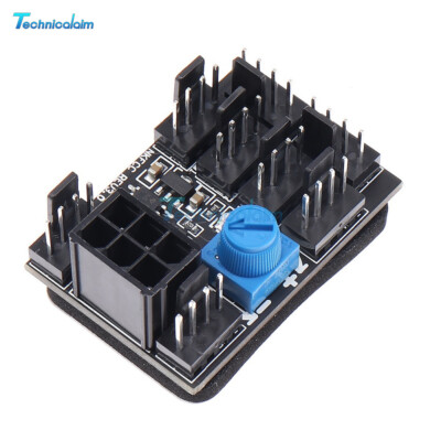 Chassis Fan PWM Hub Speed Controller Desktop Computer Cooling Fans Module DC12V