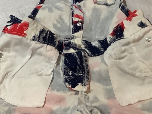 Girls L E I Jumper Red White And Blue Cuffed Shorts EUC - Picture 9 of 12