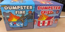 SDCC 2022 100% Soft Dumpster Fire Fried Chicken & NYCC 2023 Pizza Rat Set NIB