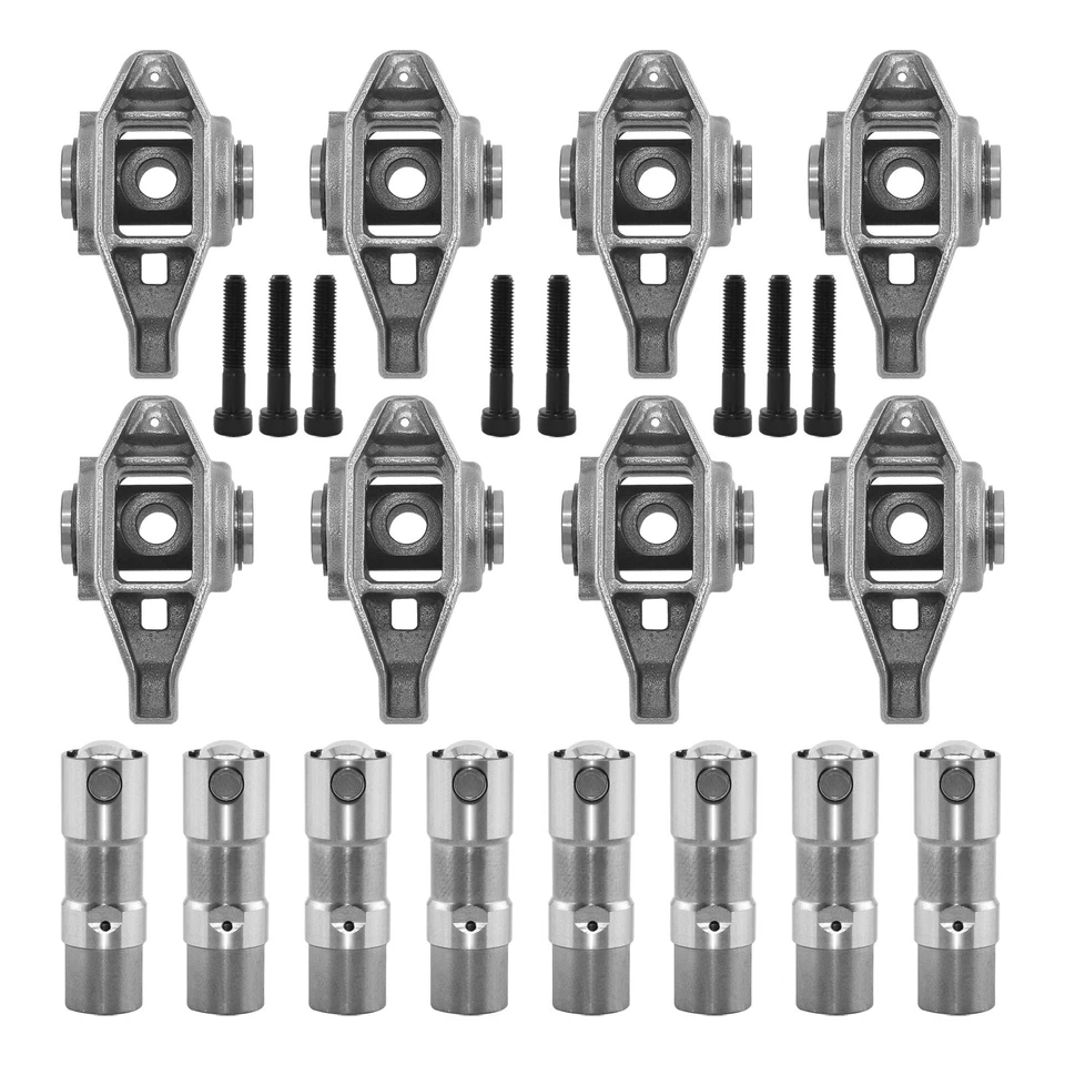 Elevadores de rodillos hidráulicos EPChunMi y brazos basculantes para GMC Chevy LS1 LS2 LS6 (8 piezas) Foto 2 de 4