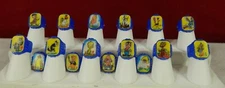 Complete Set of 16 1970’s Vari-Vue Looney Tunes Flicker Flasher Rings