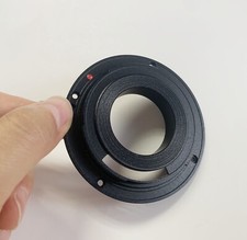 FotoHigh Metal Adapter EFS 10-18mm f/4.5-5.6 IS STM Lens to Canon EF EOS Mount