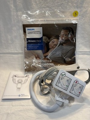 Philips Respironics Amara View Vollgesichtsmaske, Größe S neu unbenutzt