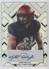 2022 Leaf Metal Draft Portrait Silver Prismatic 3/40 Josh Whyle #PA-JW3 Auto g7c