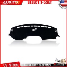 For 2019-25 Ram 1500 2500 3500 Dash Cover Dashboard Mat Pad Black Non-slip 1-5x