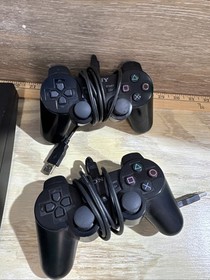 Sony PlayStation 3 Slim PS3 160gb CECH-3001A with 10 games 2 Controllers EUC