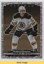 2022-23 Upper Deck Parkhurst Champions Gold speckled Charlie Coyle #132 READ 1u0