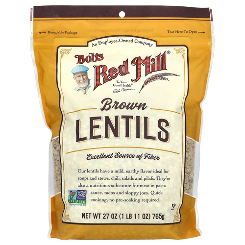 Brown Lentils, 27 oz (765 g)
