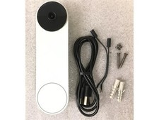 INCOMPLETE Google Nest Doorbell Battery Snow GA01318-US