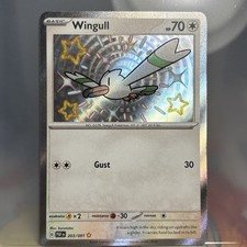Wingull 203/91 Paldean Fates Shiny Rare NM