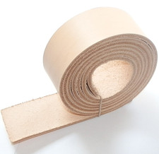 3.5mm Thick Quality Natural Veg Tan Leather Belt Straps Blanks 152cm - 60" Long