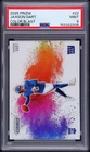 2025 Panini Prizm Jaxson Dart Color Blast (#22)  RC Mint PSA 9 - New York Giants
