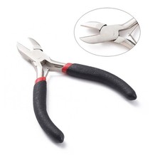 1x Side Cutting Plier Steel Jewelry Plier for Jewelry Making Side Cutter Black