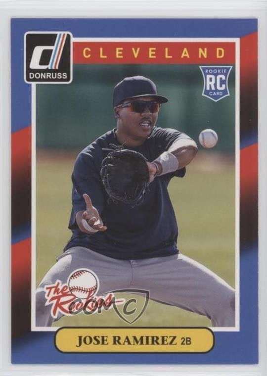 2014 Panini Donruss The Rookies Jose Ramirez #41 RC 4l3