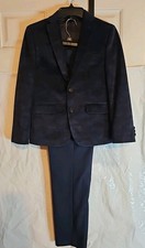 Ralph Lauren Big Boys Sport Coat Sz 12 Blue Camo  Ralph Lauren Pant Sz 14 Blue