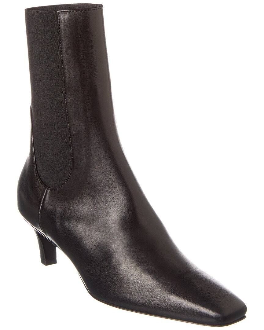Toteme Leather Bootie Women's Black 36