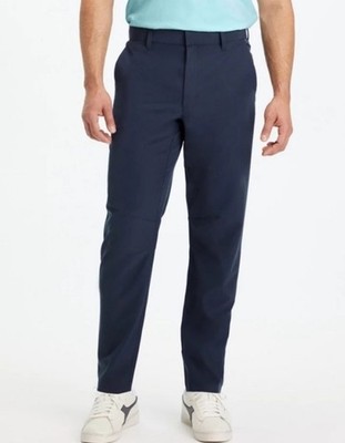 Fabletics The Only Pant Mens s  Navy Blue Performance Stretch Pants New