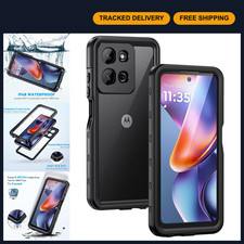 Waterproof Dustproof Shockproof Case for Moto G 5G 2025, Full Body with Screen P