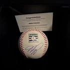Fanatics Mike Piazza Signed Autographs HOF Baseball COA + MLB HOLO Mets