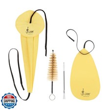 Saxophone Cleaning Cloth Kit, 4 in 1 Saxophone Cleaning Swab Kit,