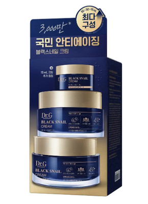 DR.G Black Snail Cream 50ml Best Korean Anti-Aging Cream Lifting Cream, 2 pieces