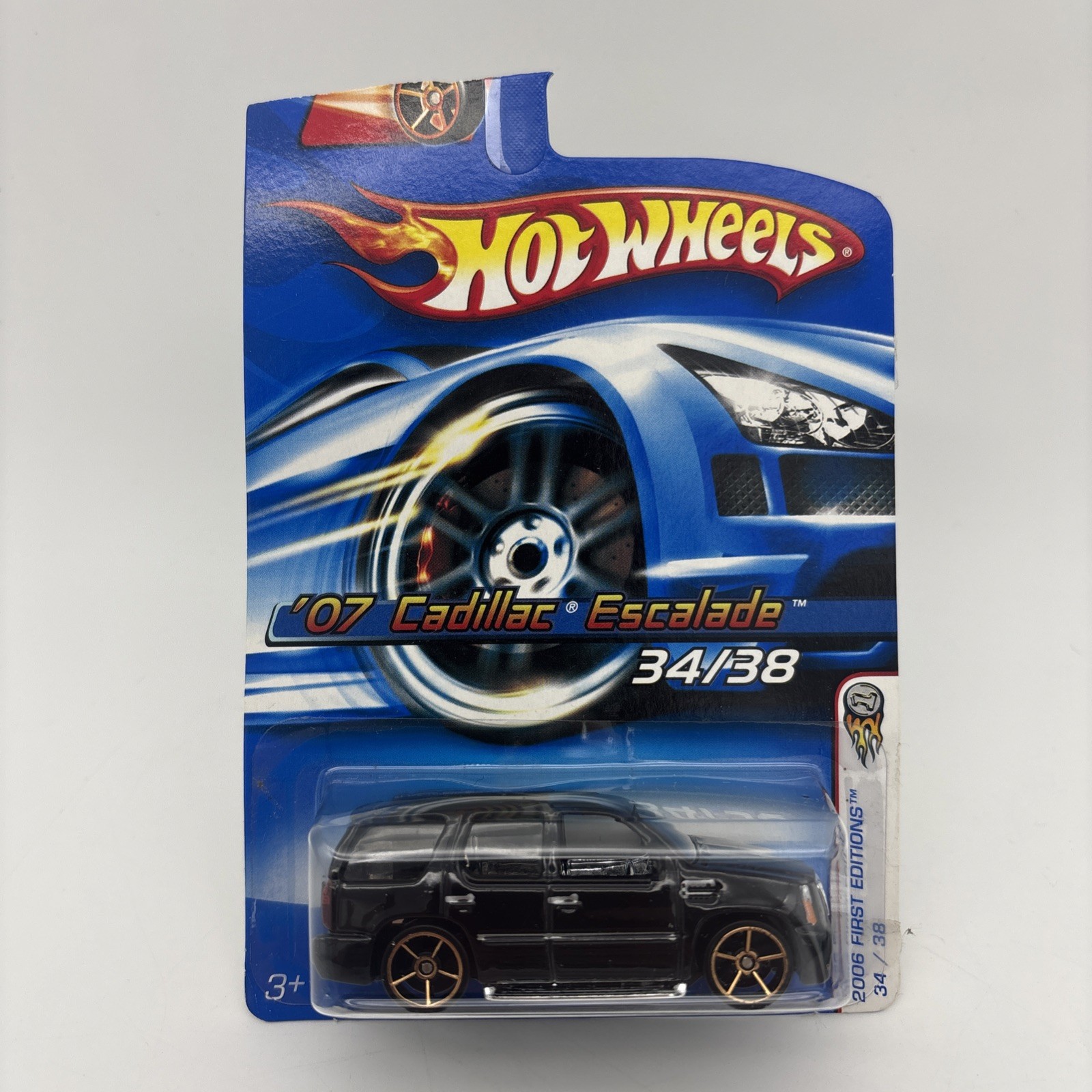 Hot Wheels ’07 Cadillac Escalade Black 2006 First Editions 34/38 #34 See Pics