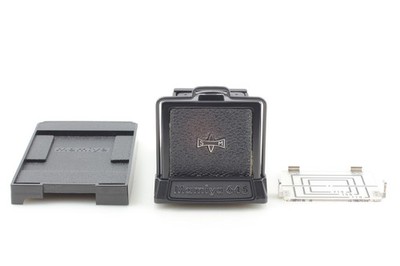 [ N MINT w/ Sport Mask ] Mamiya Waist Level Finder N For M645 1000S From JAPAN