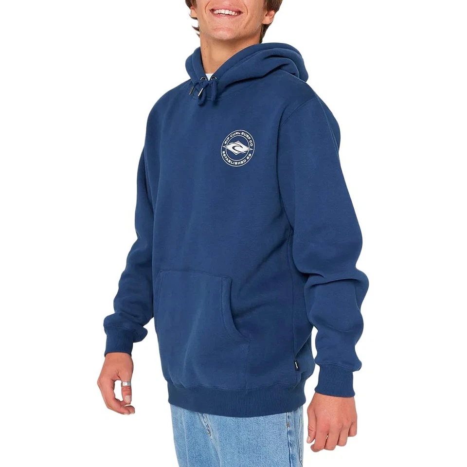 Sudadera Con Capucha Rip Curl Staple - Azul Marino Claro - Imagen 3 de 4