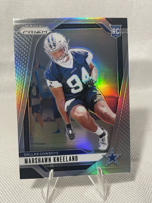 2024 Panini Prizm Marshawn Kneeland #373 Silver Prizm (RC)