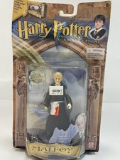 Draco Malfoy Slytherin Wizard Collection Harry Potter Mattel 2001 NEW Sealed