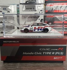 1/64 Motorhelix Honda Civic Type R ( FL5 ) with Engine HRC Livery Championship
