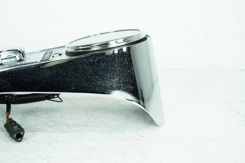 Harley Touring 1995 FLHR Road King OEM tanque de combustible tablero consola velocímetro NOKey Foto 2 de 4