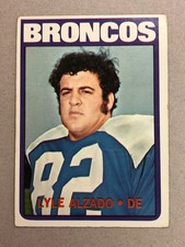 1972 Topps #106 Lyle Alzado Rookie RC Football Card NM. rookie card picture