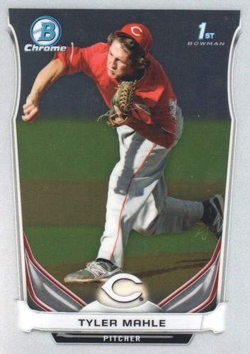 2014 Bowman Chrome Prospects Series 2 #BCP52 Tyler Mahle - BB