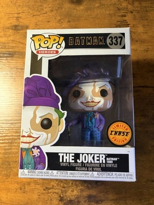 Funko Pop! Heroes The Joker Batman Movie Chase Limited Edition Vinyl #337