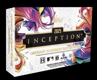 2025 Topps Inception Baseball Hobby Box - Factory Sealed - Ready to Ship!