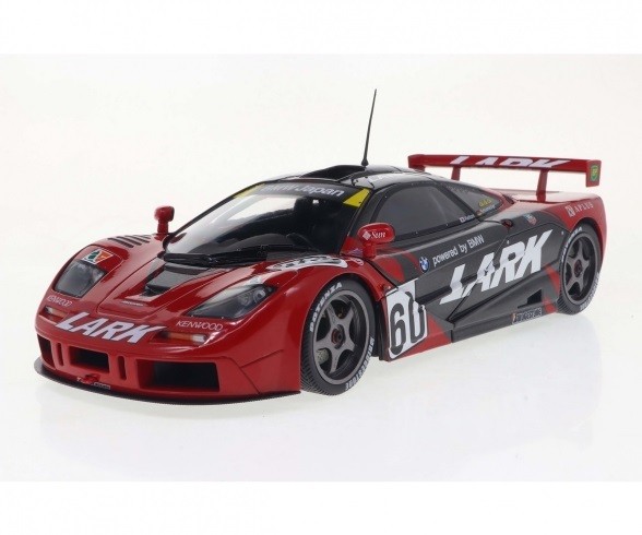ミニチャンプス1/18 McLaren F1 GTR Solido 421186445 - 1:18 Mclaren F1 GTR Short Tail #60 Red