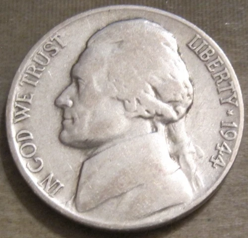 1944-D Jefferson Nickel — photo from the most recent tracked eBay sale