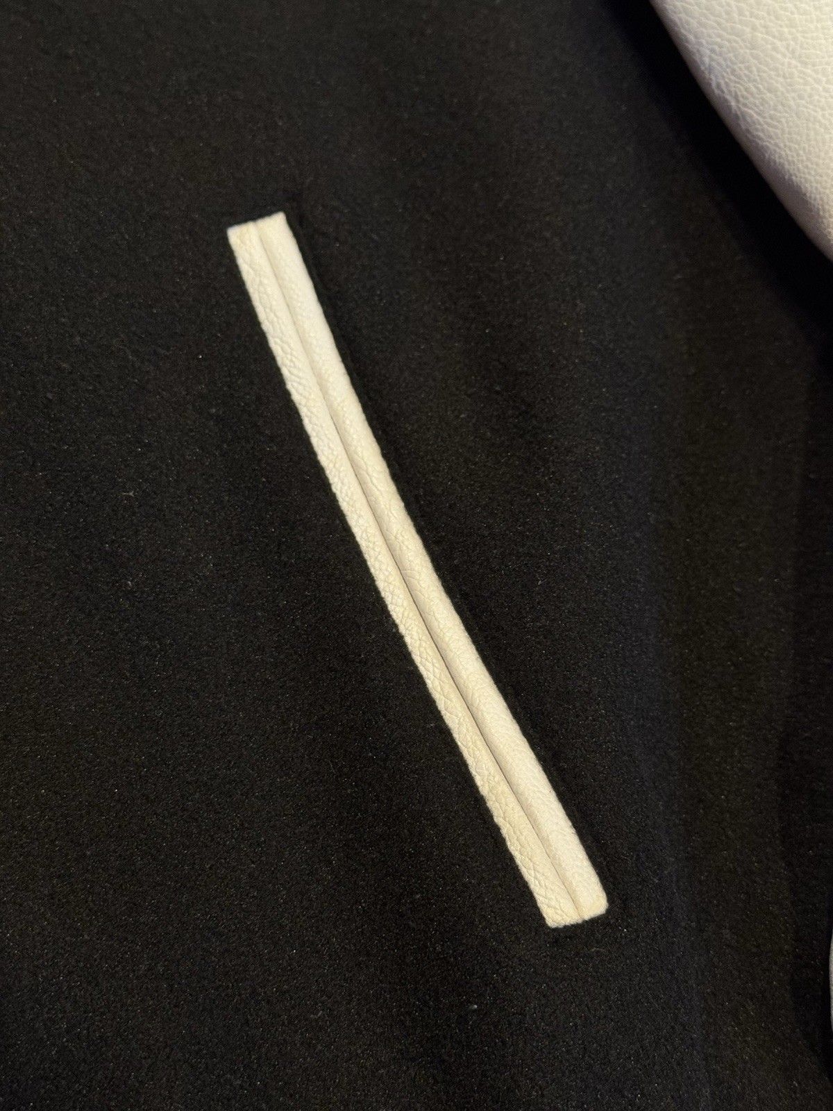 Authentic Givenchy Wool Leather VarsityBomber Jac… - image 4