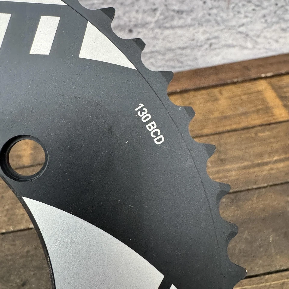 SRAM PowerGlide Chainring 55T 130 BCD Road Bike Outer Ring Alloy 55 Big Ring - Image 2 of 4
