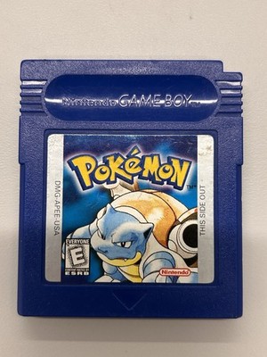 Pokemon Blue Version Game Boy Authentic Tested Working New Save Battery Nintendo