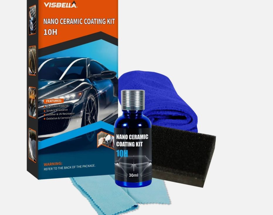 Liquido Nano Ceramica 10H Rivestimento Auto Vetro Idrofobo Professionale