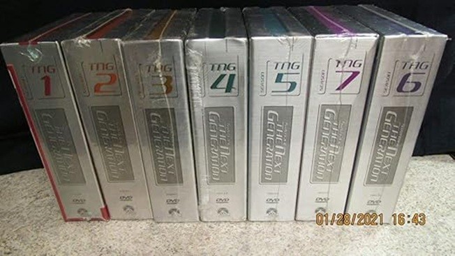 Star Trek The Next Generation DVD Complete Series Seasons 1-7 Box Set (NEW)