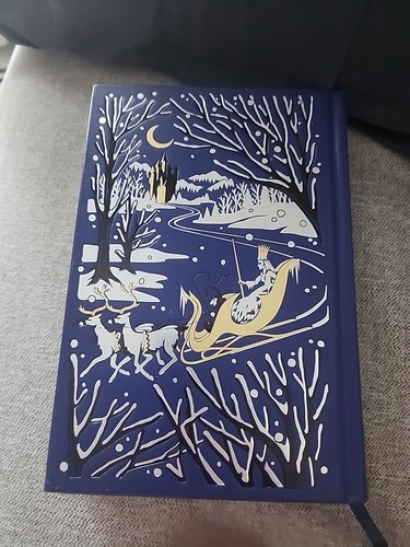 CS Lewis Chronicles Of Narnia Leatherbound HarperCollins HC vg++/NM - Picture 3 of 6