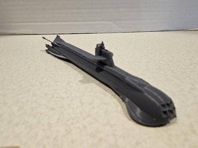Seaview Submarine 6'' Model 3D Printed Voyage Bottom Sea