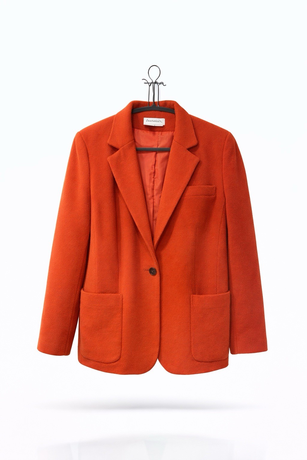 Chadwick’s Wool Cashmere Red Blazer Jacket Women’s 12 – Classic Elegant