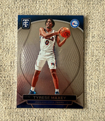  Tyrese Maxey - 2024-25 Panini Totally Certified Basketball - 76ers #72