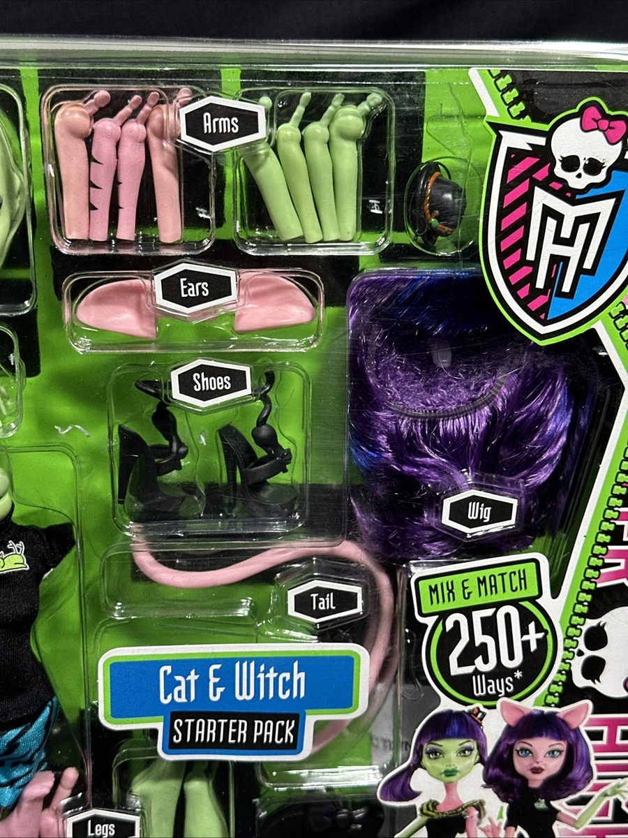 Mattel X3724 Monster High Create-a-monster Witch-cat Girl Starter